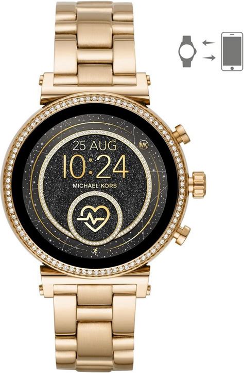 michael kors sofie gold watch|michael kors smartwatch sofie gold.